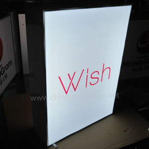 中国新製品の革新的なイルミネーションカスタムサイン広告ライトボックス