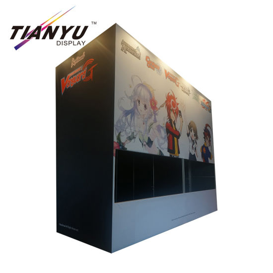 工場出荷時の販売ポータブルトレードショー背景展示ブースや壁