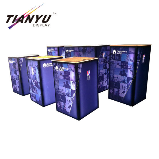 カスタムテンションファブリックモジュール3X3ポータブルアルミ展示見本市ブース