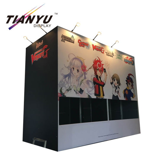 工場出荷時の販売ポータブルトレードショー背景展示ブースや壁