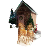 クリスマスの家、城、カスタムトレードショーのブースとして使用できるモジュラーmシリーズシステム